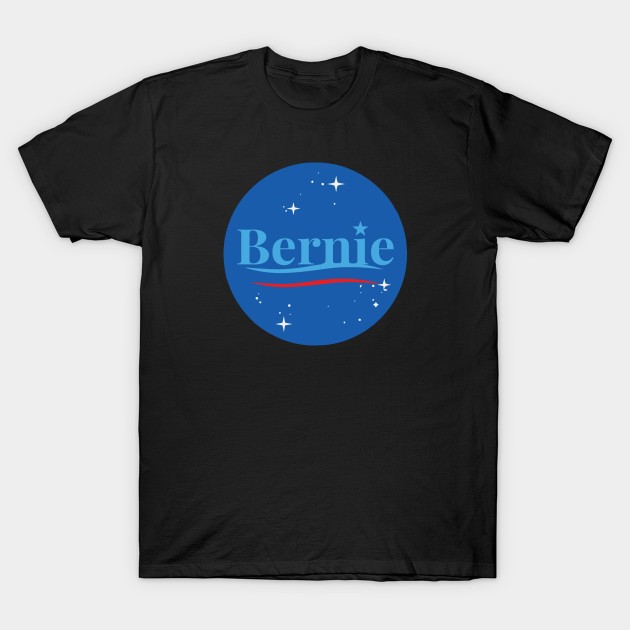 BERNIE SANDERS NASA 2020 T-Shirt by DEWArt